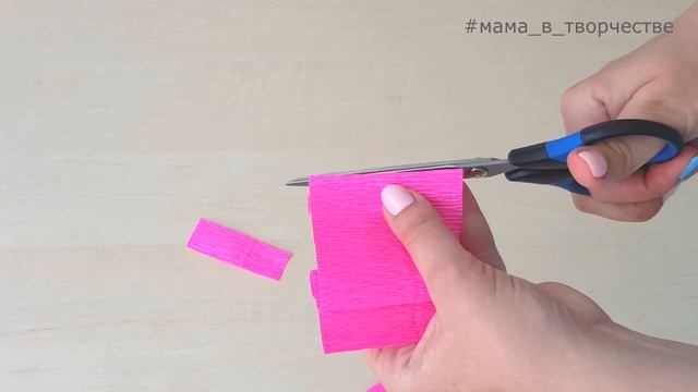 Мастер класс. Пион из гофрированной бумаги. Чашелистик. Букет из конфет. Мама в творчестве. DIY. смотреть онлайн