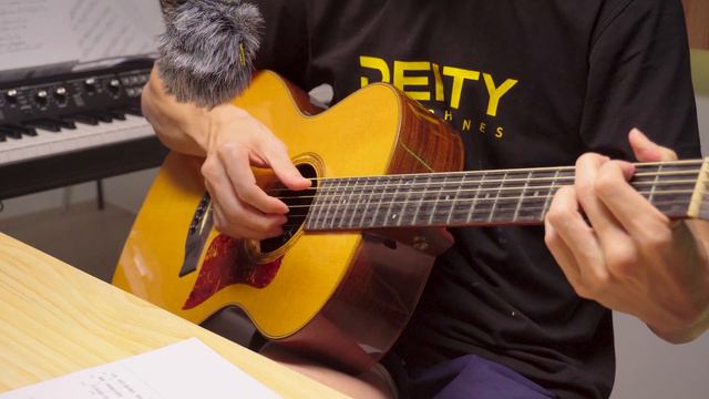 Deity V-MIC D4 Mini Raw Audio Instrumental Test | Guitar Playing смотреть онлайн