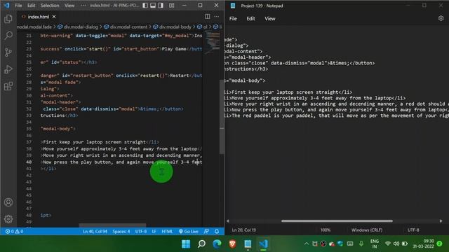 Project 139 AI PING PONG PART 2 Whitehat JR смотреть онлайн