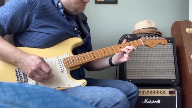 Fender Player HSS Stratocaster (clean tones) смотреть онлайн