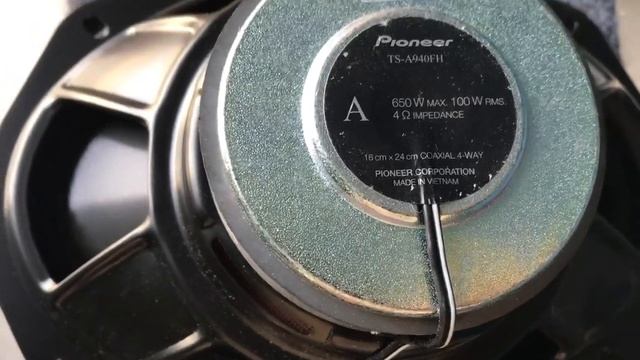 pioneer spekars TS-A940FH 650 watts oval 4 way spekars review #pioneer #caraudio #spekaers смотреть онлайн