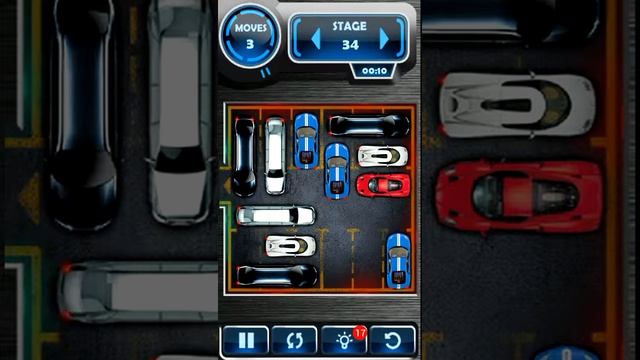 Stage 34 - Unblock Car - 3 Stars Guide - Easy Level - Android App смотреть онлайн