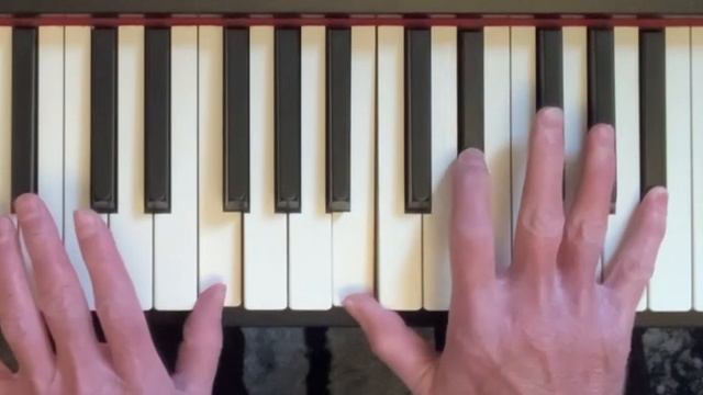 Contemporary jazz piano voicings and arpeggios in a 2 5 1 chord progression in a minor key. смотреть онлайн