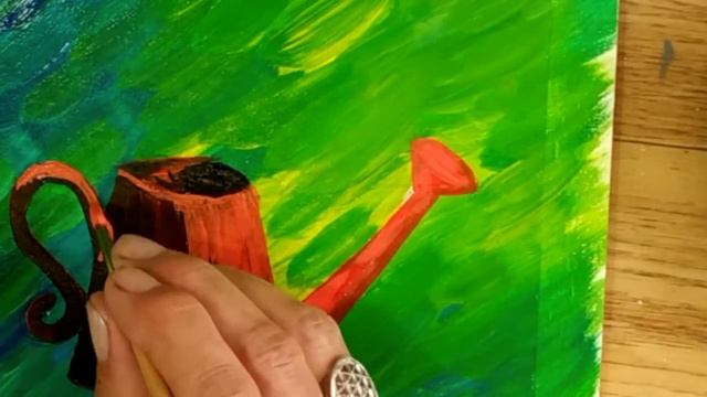 Ромашки Как нарисовать цветы в лейке Draw daisies смотреть онлайн