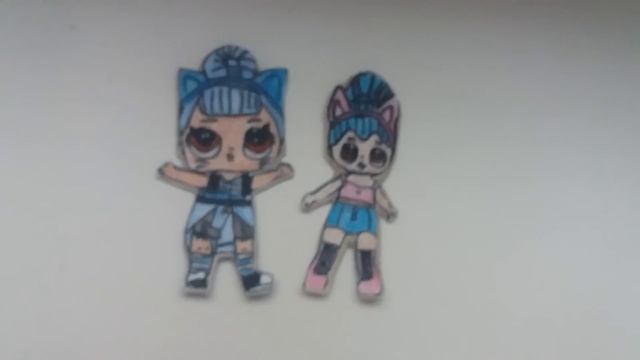 Все мои бумажные куклы Лол ! 32 штуки!! смотреть онлайн