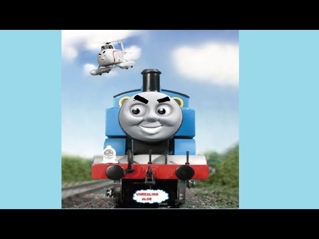 Паравозик томас на лыжах