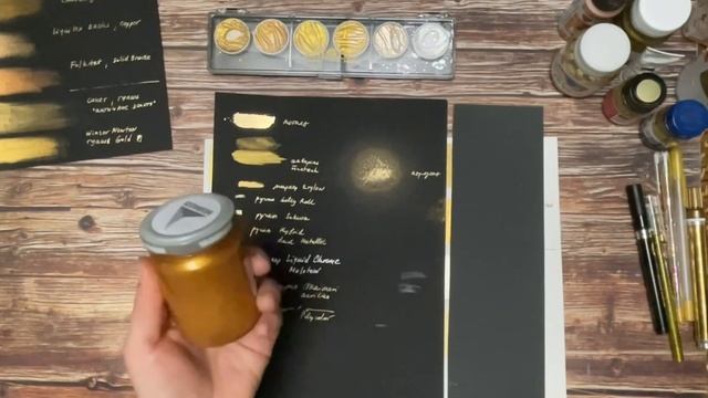 Обзор материалов от компании FILA Stationary: поталь, акрил и лаки Maimeri. Часть 2 смотреть онлайн