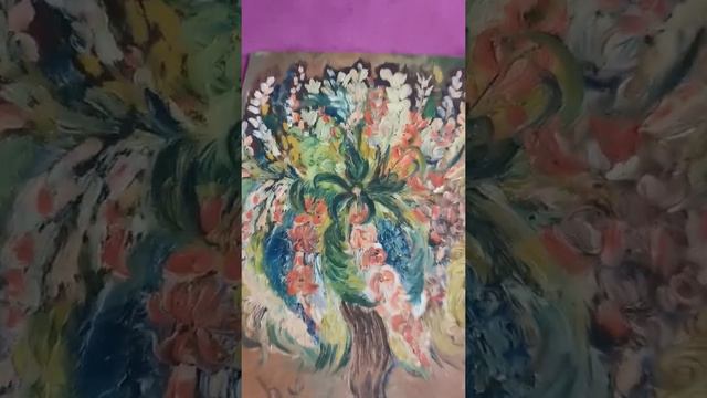 картина маслом на холсте автор Ву. смотреть онлайн