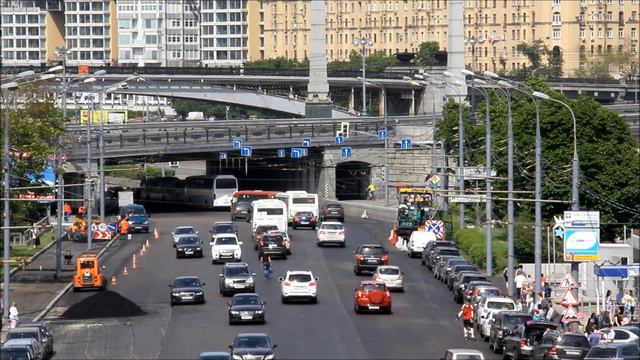 Moscow traffic / Московское движение #akspetr77 #akspetr смотреть онлайн