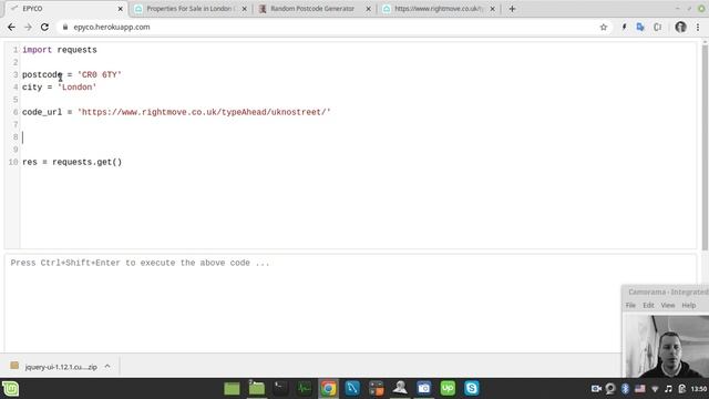 My recent challenge at work | Mapping UK POSTCODES to Rightmove location IDs using API смотреть онлайн