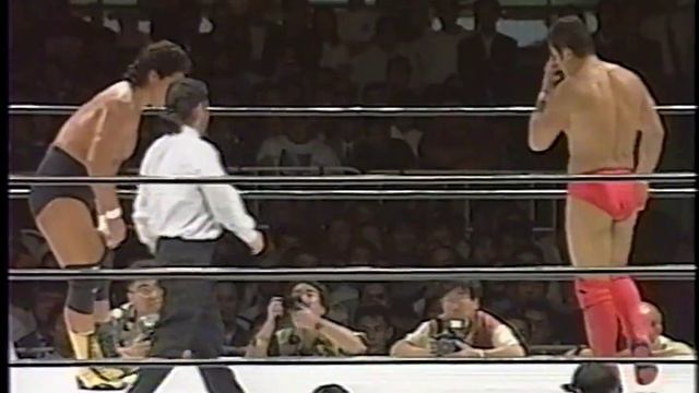 Nobuhiko Takada vs Genichiro Tenryu (Union of Professional Wrestling Force International 9-11-96) смотреть онлайн