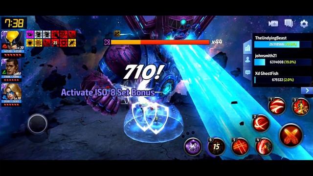 X-23 THE HUNTER OF GODS! TAKES DOWN GALACTUS VS META UNITS l Marvel Future Fight смотреть онлайн
