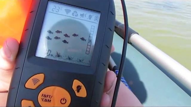 ТЕСТ КИТАЙСКОГО ЭХОЛОТА FISH FINDER смотреть онлайн