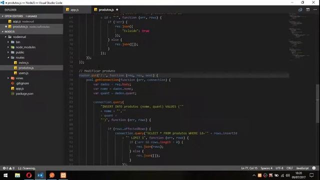 NodeJS e MySQL - Parte 2 смотреть онлайн