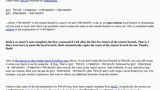 Git fetch remote branch смотреть онлайн