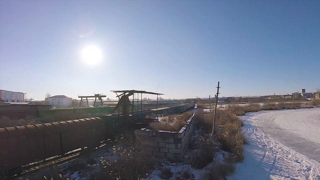 Полетушки на дроне зимой. смотреть онлайн