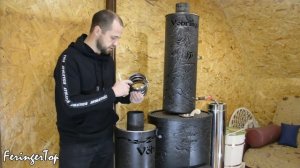 Адаптер котла дымохода. Как избавиться от конденсата и как зафиксировать дымоход? Монтаж дымохода.