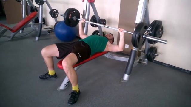 Жим штаги лежа 80 килограммов на 6 раз Bench press 80 kilograms 6 times смотреть онлайн