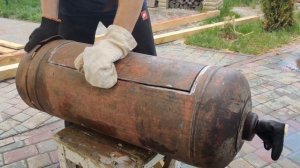 Мангал из Газового Баллона за 15 мин!