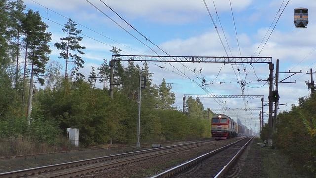 Последняя лихоборская бубнилка 2М62У-0012 с хозяйственным поездом. 14Д40! смотреть онлайн