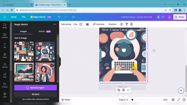 Canva AI Image generator | How to use Canva AI Image generator смотреть онлайн