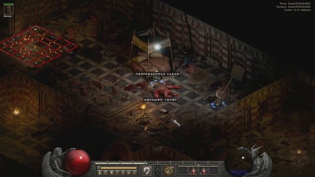 Прохождение Diablo II: Resurrected в 4К на Ultra Видео № 7: Храм когтистого змея смотреть онлайн