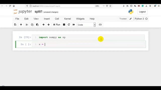25. Splitting Arrays (Split function in Numpy 1D) смотреть онлайн