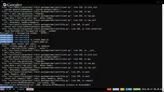 Create Mediawiki Pages with Python смотреть онлайн
