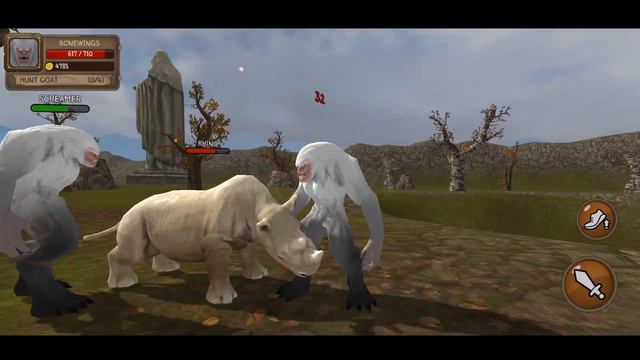 Animals Game | Scary Yeti Simulator Games | Wild Animal Games | Gorilla Games | #10 смотреть онлайн
