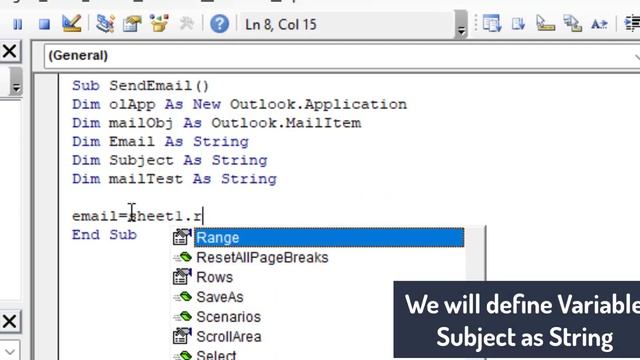 How to Send Email with Outlook automation in Excel VBA смотреть онлайн