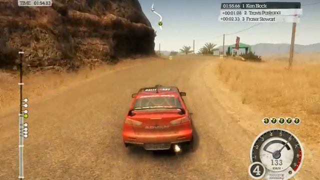 DIRT 2 MORROCO gameplay: Usando geforce 8600 смотреть онлайн