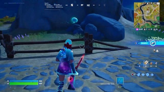 Fortnite - Gain Health Or Shields From Jumping On Sky Jellies Locations (Into The Wilds Challenges) смотреть онлайн