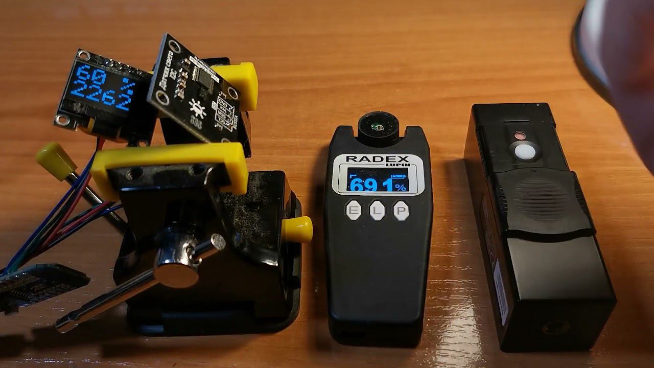 Простейший измеритель пульсации света на датчике iArduino смотреть онлайн