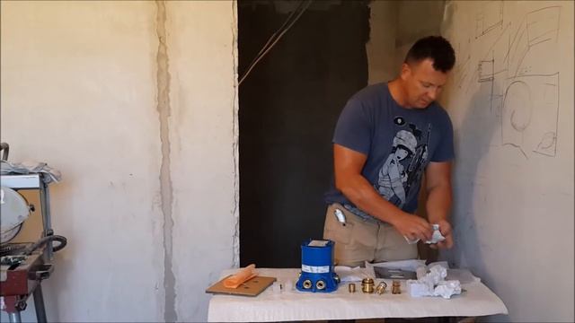 Встроенный смеситель с терморегулятором GROHE (обзор из серии PRO) смотреть онлайн