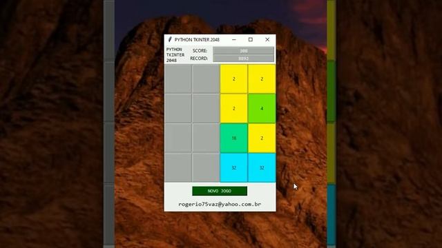 PYTHON TKINTER 2048 смотреть онлайн