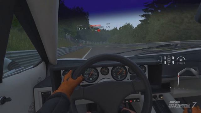Gran Turismo 7 - VR2 Nordschleife Gameplay in a Countach смотреть онлайн