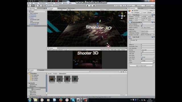 Создание игры Shooter 3D для Android/Iphone на Unity 5 # 2: Создание главного меню ч.1 смотреть онлайн