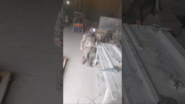 Цех по изготовления мраморные изделие.#мрамор#плитки # обналички@золотые руки смотреть онлайн
