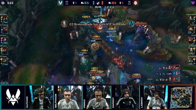 BEE ready for PLAYOFFS !! LEC 2022 Spring Week 8 Voice Comms смотреть онлайн