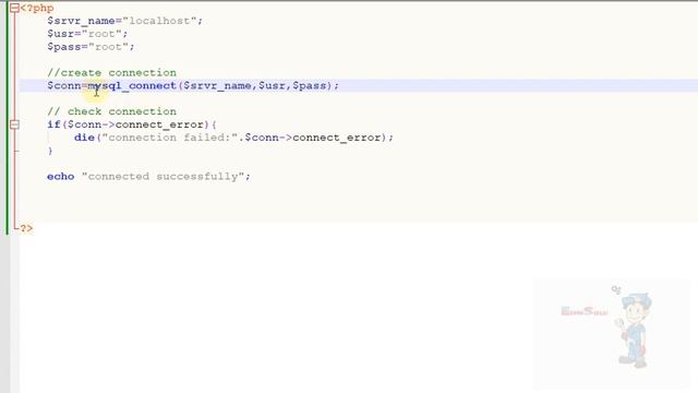 Fatal error: Uncaught Error: Class 'mysql_connect' not found in/PHP mysql Connection/Error solution смотреть онлайн