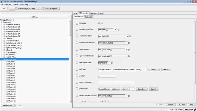 AJOUTER EXTERNAL NODE PSU.PDU AVEC ÉLÉMENT MANAGER (DUW 3101) смотреть онлайн