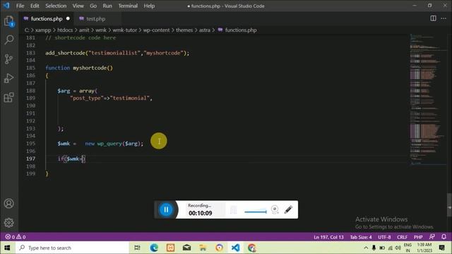 How to Create Shortcode in Wordpress for Custom Post Type to Display testimonial | Make a shortcode смотреть онлайн