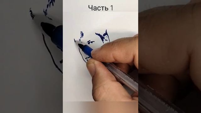 Рисую портрет солиста группы Сектор газа. Узнали? смотреть онлайн