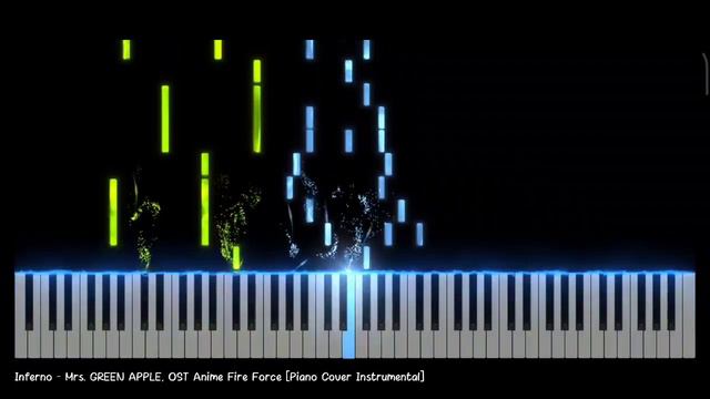 Inferno - Mrs. GREEN APPLE, OST Anime Fire Force [Piano Cover Instrumental] Free MIDI File смотреть онлайн