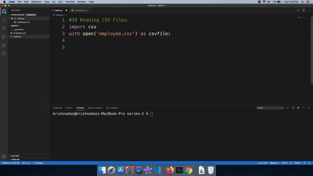 #39 Reading CSV Files | Python Malayalam Tutorials смотреть онлайн