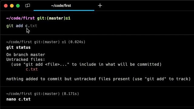 Git Masterclass - 02 - git stage, add, commit, and log смотреть онлайн