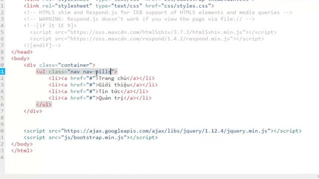[Bootstrap CSS FrameWork] Bài 7. Mở đầu về thiết kế Menu với Navs смотреть онлайн