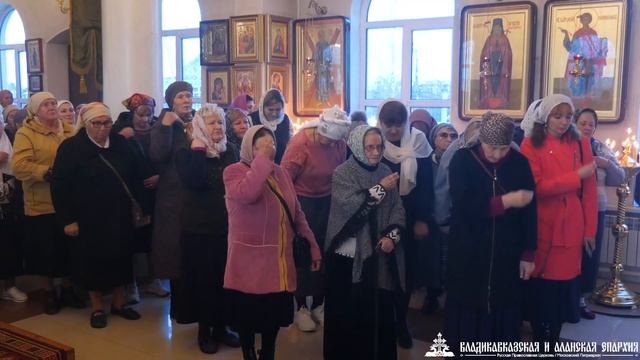 Архиепископ Герасим возглавил престольные торжества в храме святого архистратига Михаила. смотреть онлайн