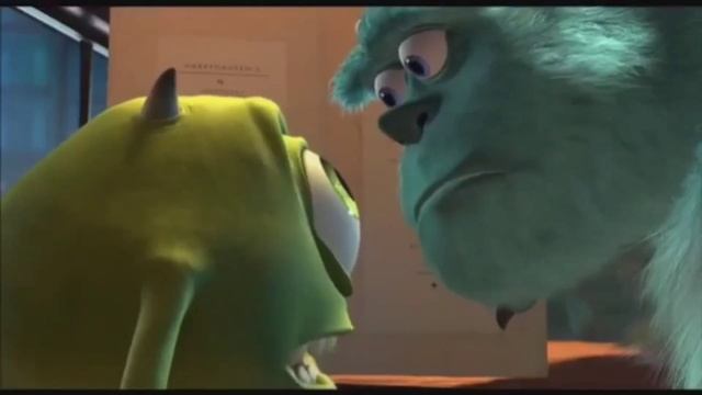 Monsters Inc Boo escapes into the sushi restaurant reversed смотреть онлайн