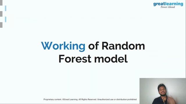 Random forest model using Python | Random Forest Algorithm Explained | Great Learning смотреть онлайн